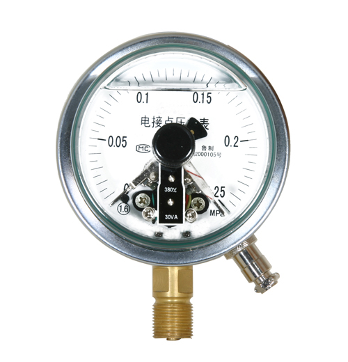 耐震磁助電接點壓力表